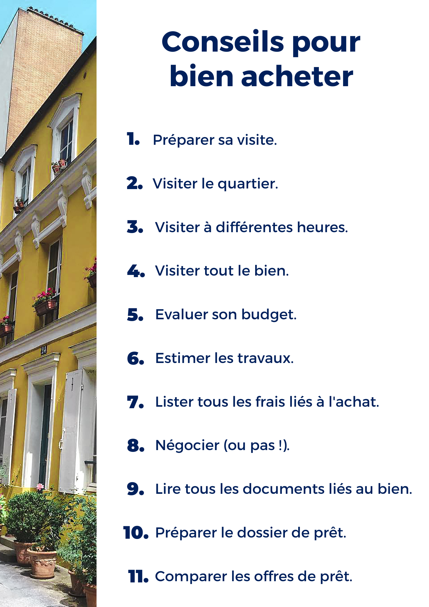 11 conseils pour bien acheter son bien immobilier